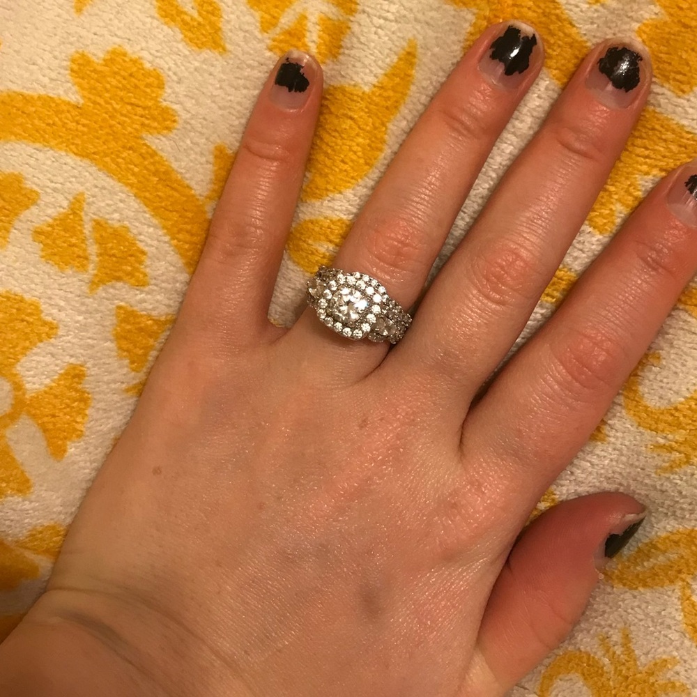 Vera wang knock off engagement ring